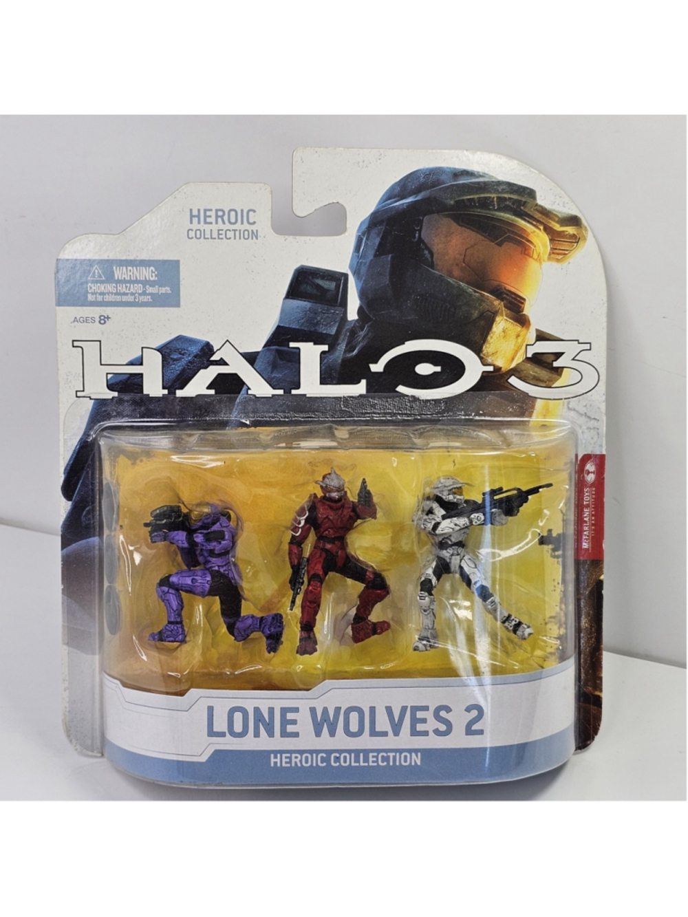 SEALED Halo 3 Heroic Collection Lone Wolves 2 McFarlane Toys 2009 Figure Set